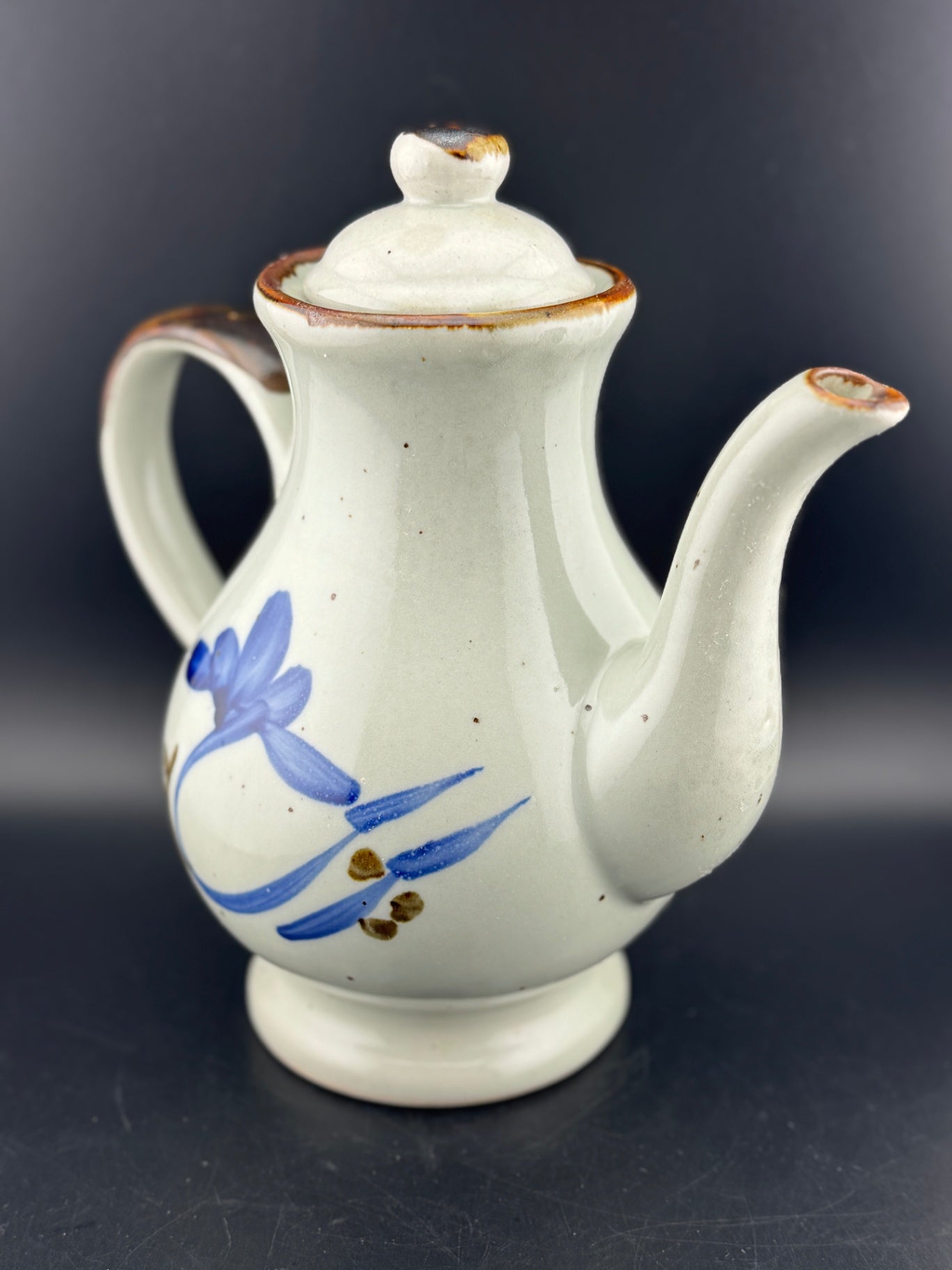 Vintage Mexican Pottery Teapot