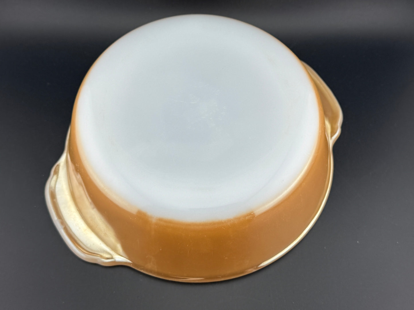 Anchor Hocking Peach Luster 1 Quart Casserole Dish