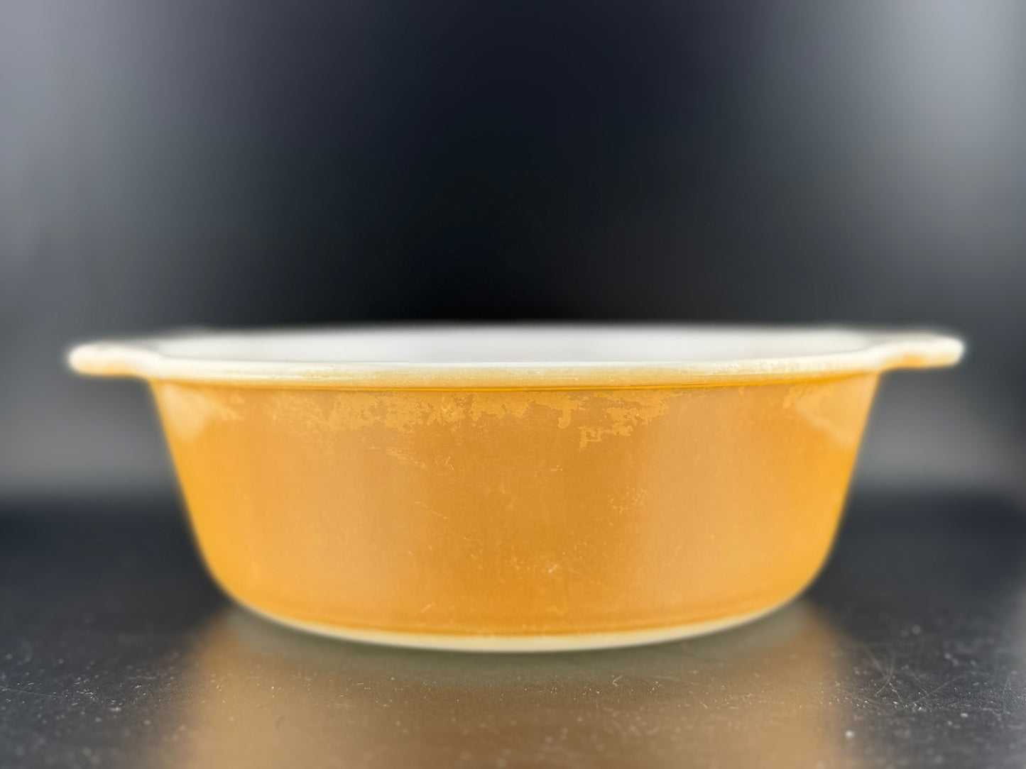 Anchor Hocking Peach Luster 1 Quart Casserole Dish