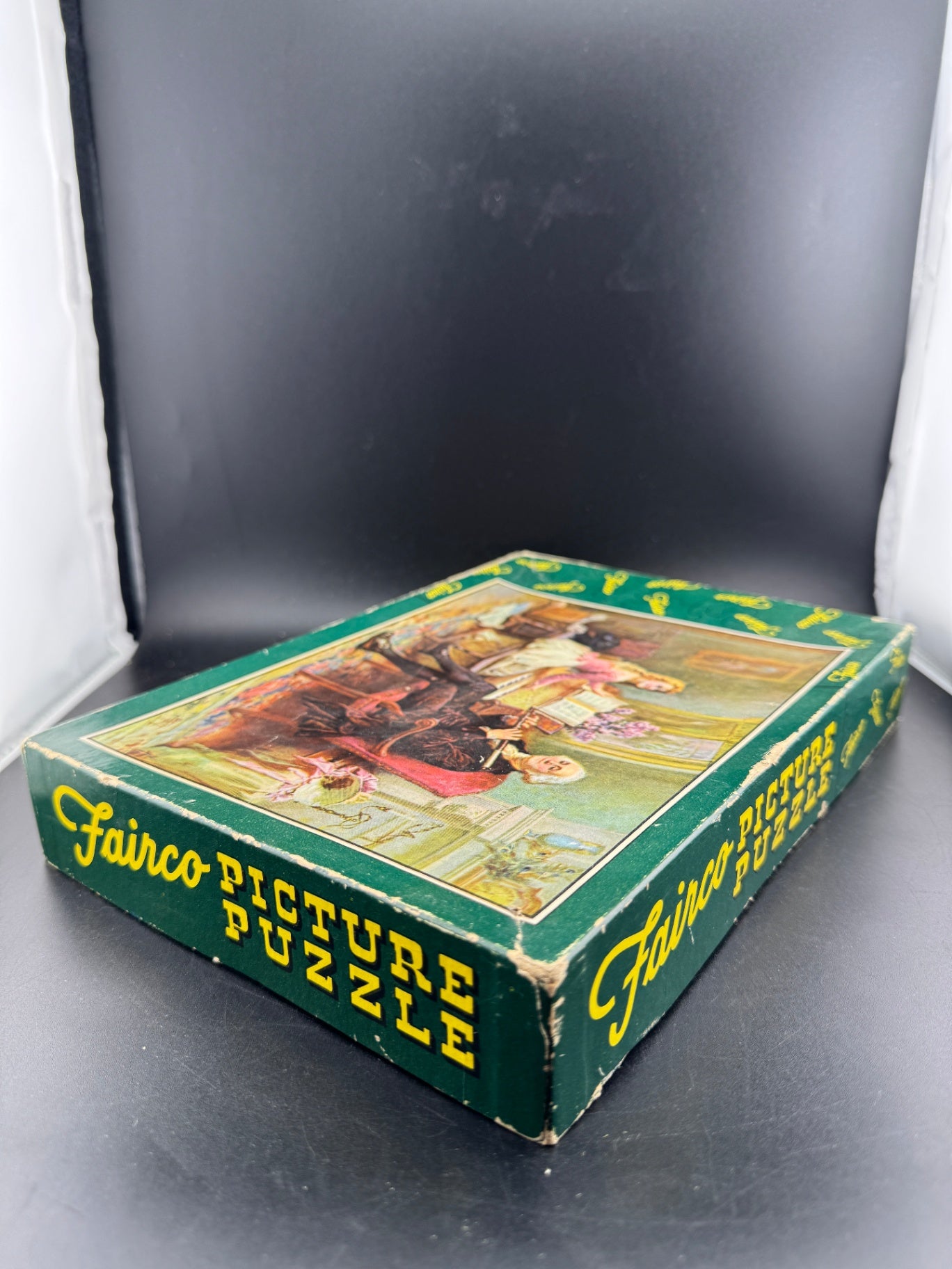 Vintage Fairco Puzzle - Washington and Nellie Custis