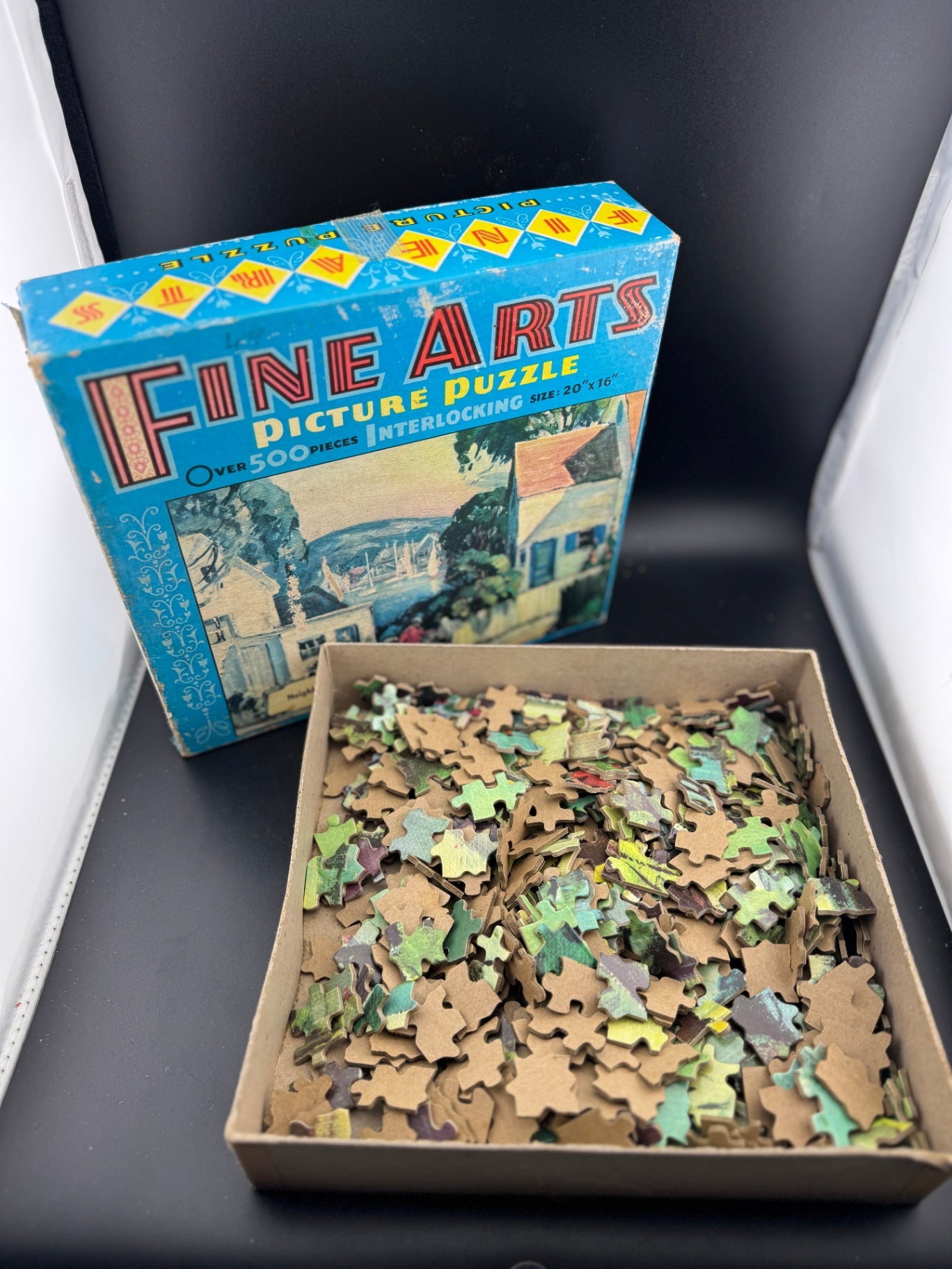 Vintage Fine Arts Puzzle - Neighbors