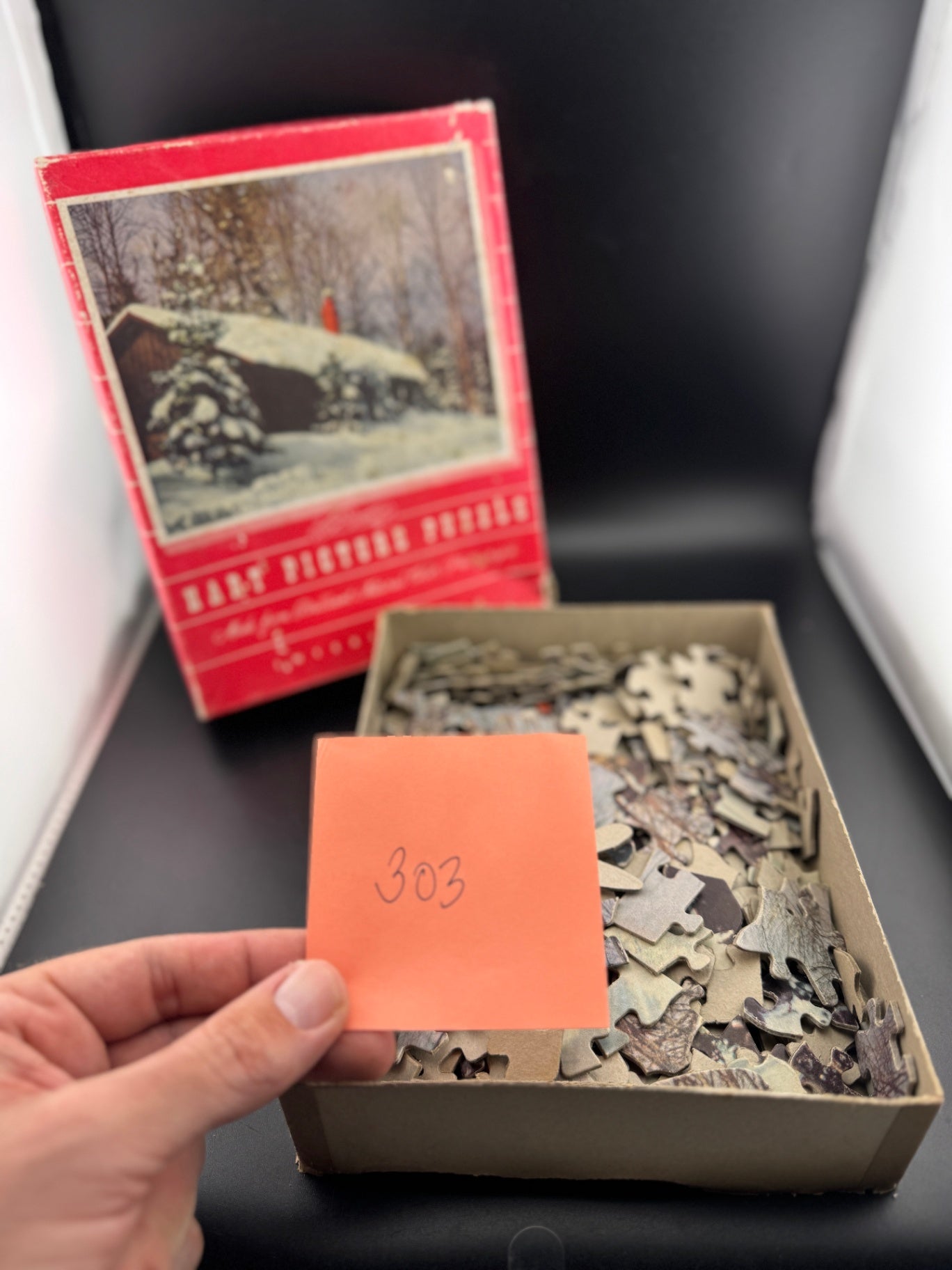 Vintage Hart Picture Puzzle - Adirondaks
