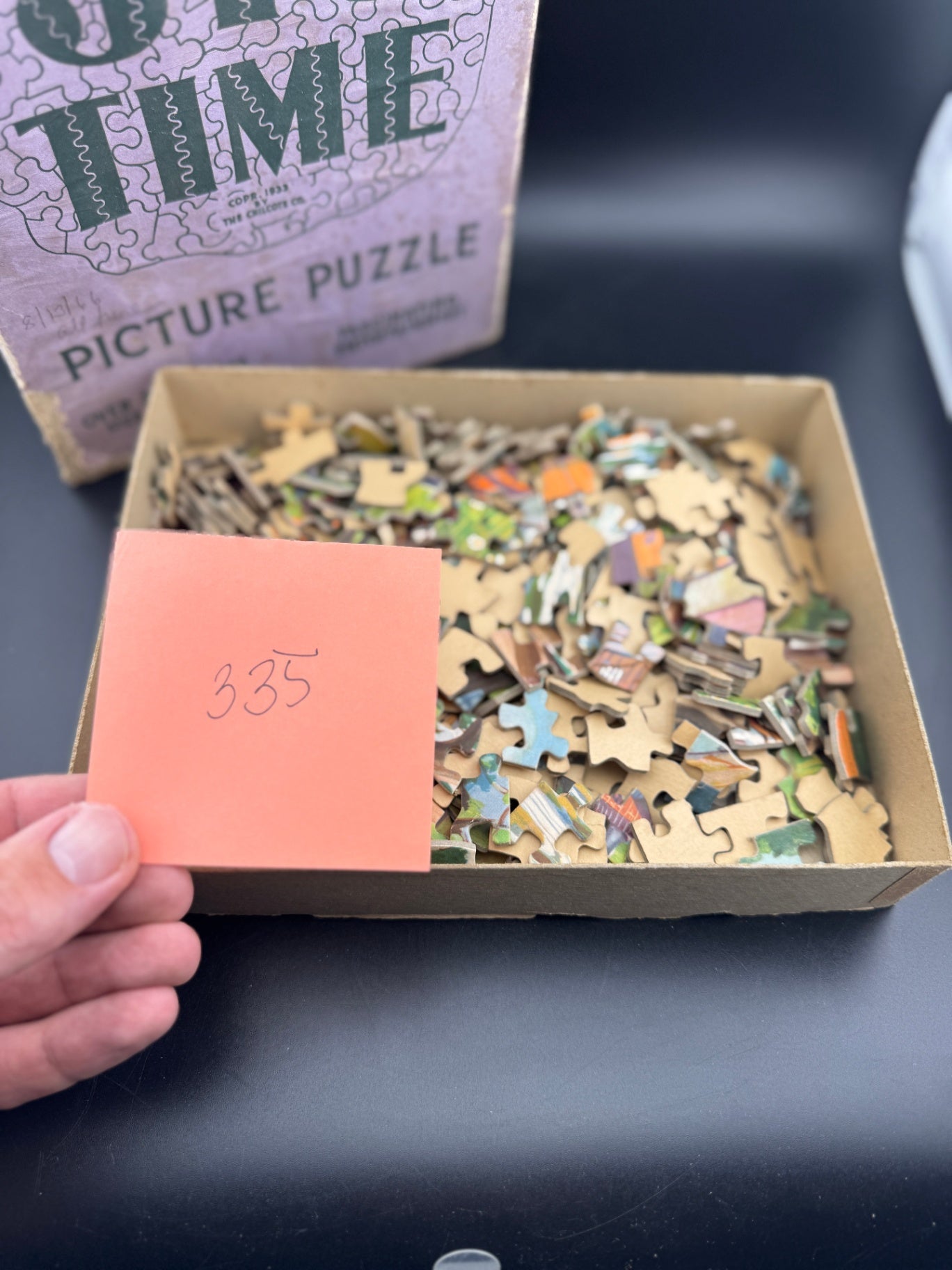 Vintage Jig Time Picture Puzzle - The Mill Stream