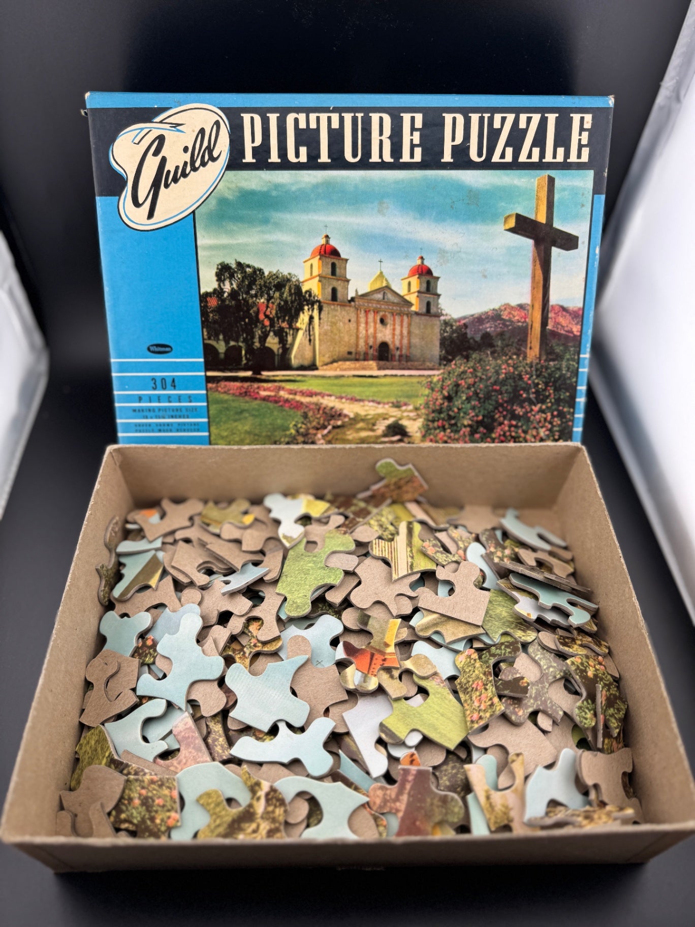 Vintage Guild Puzzle - Santa Barbara Mission