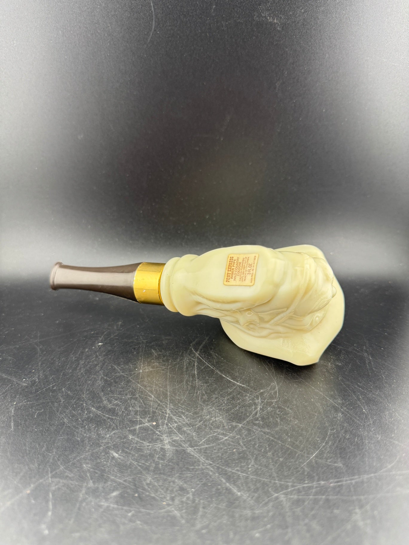 Vintage Avon Pony Express Rider Pipe Wild Country Cologne Bottle