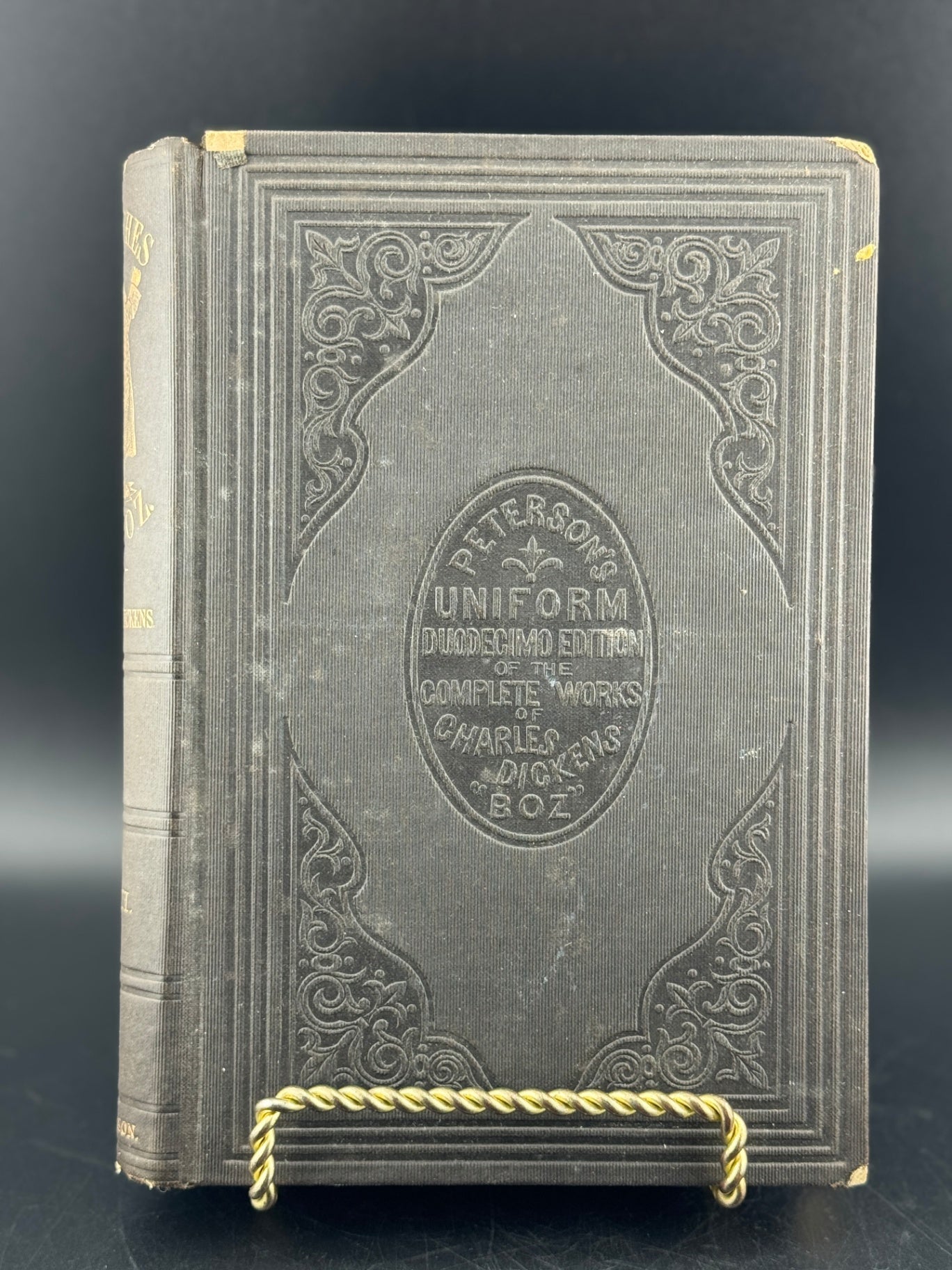 Charles Dickens "Sketches by Boz - Volume II" - The Peterson's Duodecimo Edition
