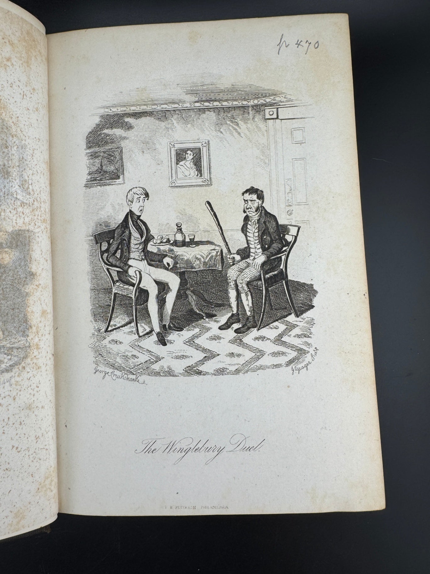 Charles Dickens "Sketches by Boz - Volume II" - The Peterson's Duodecimo Edition