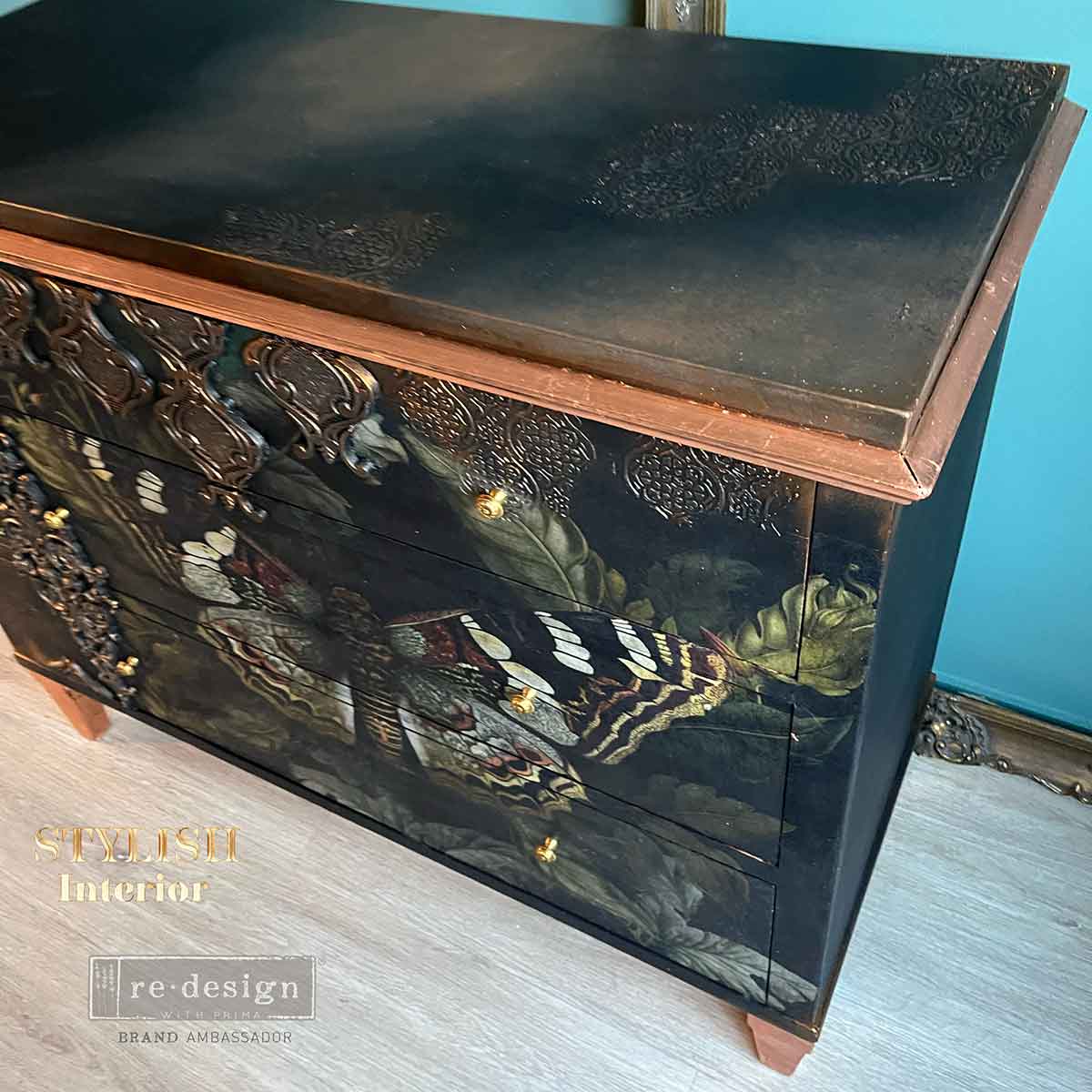 A1 Decoupage Fiber - Butterfly Conservatory Tales