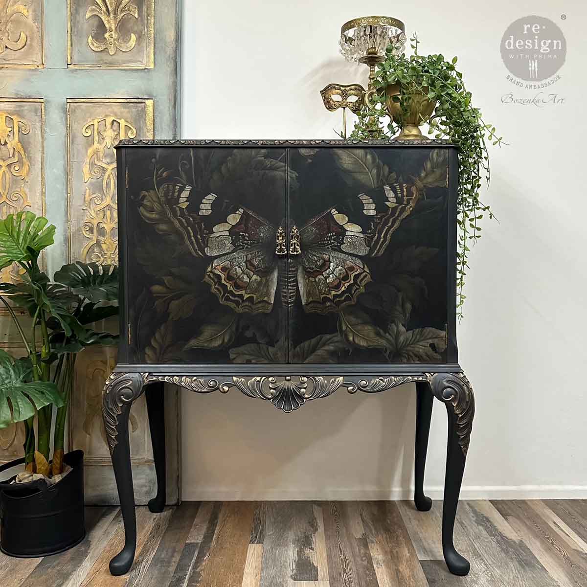 A1 Decoupage Fiber - Butterfly Conservatory Tales