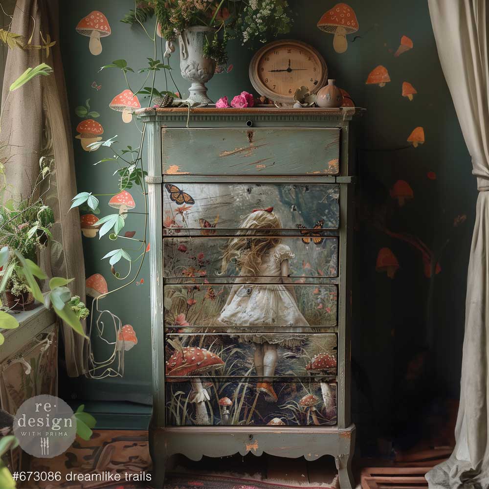 A1 Decoupage Fiber - Dreamlike Trails