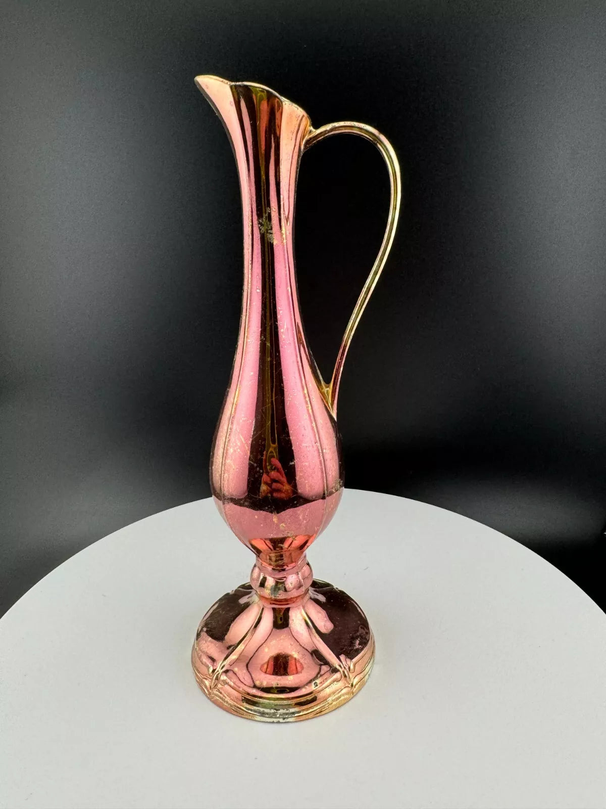 Vintage Silver Plated Bud Vase with Handle