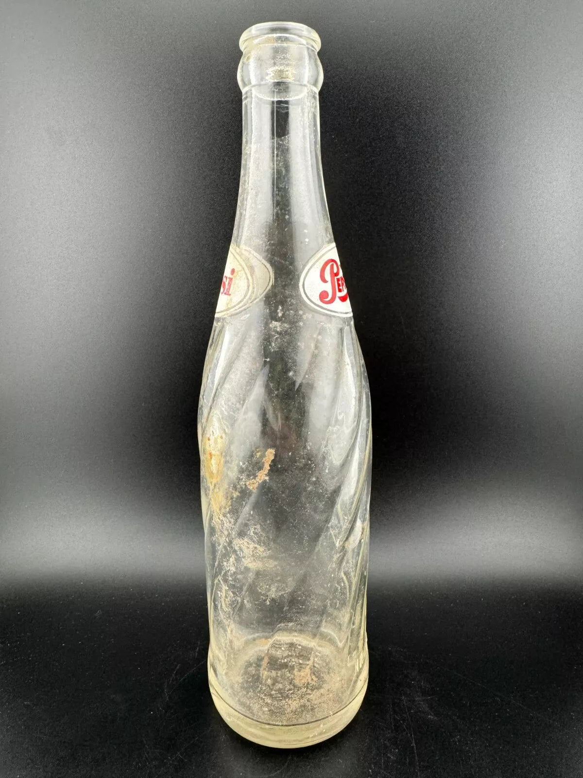 Vintage Glass 12 oz Pepsi-Cola Pop Bottle