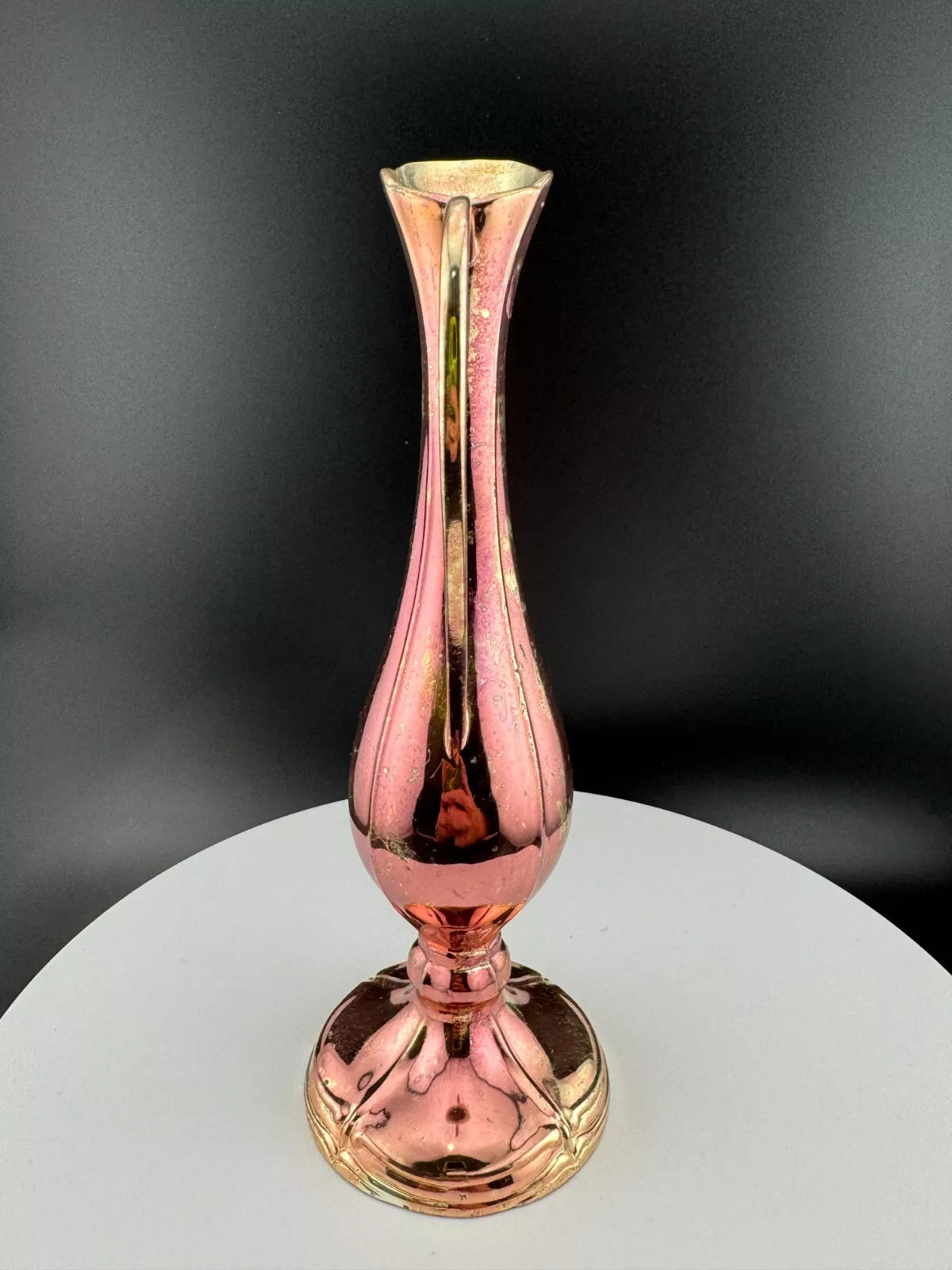 Vintage Silver Plated Bud Vase with Handle