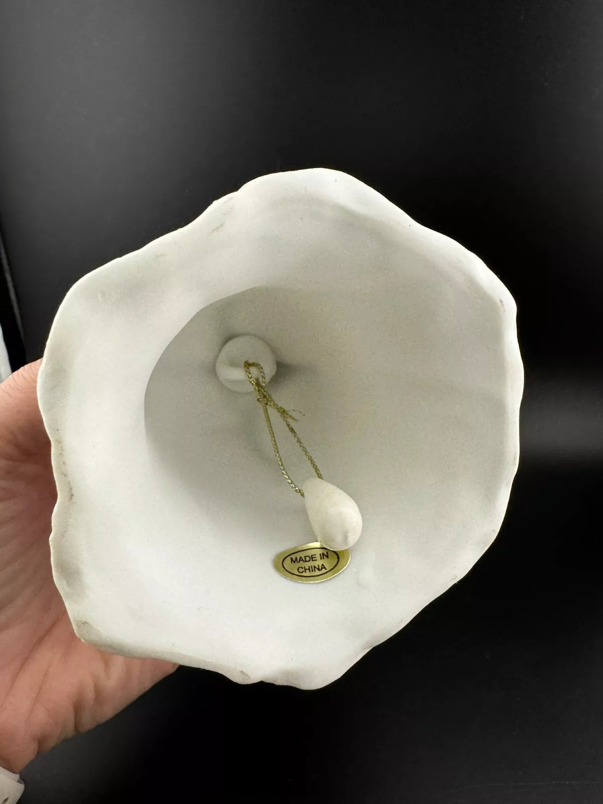 Porcelain Hummingbird Bell