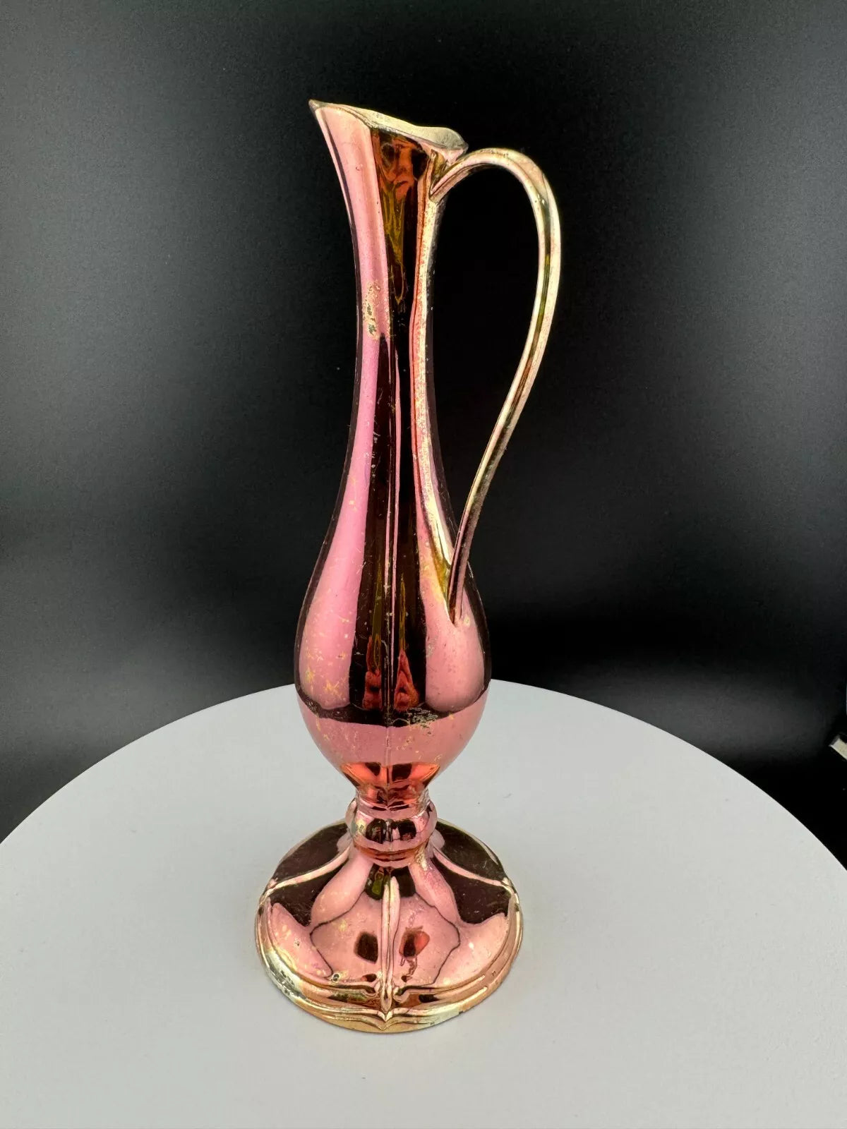 Vintage Silver Plated Bud Vase with Handle