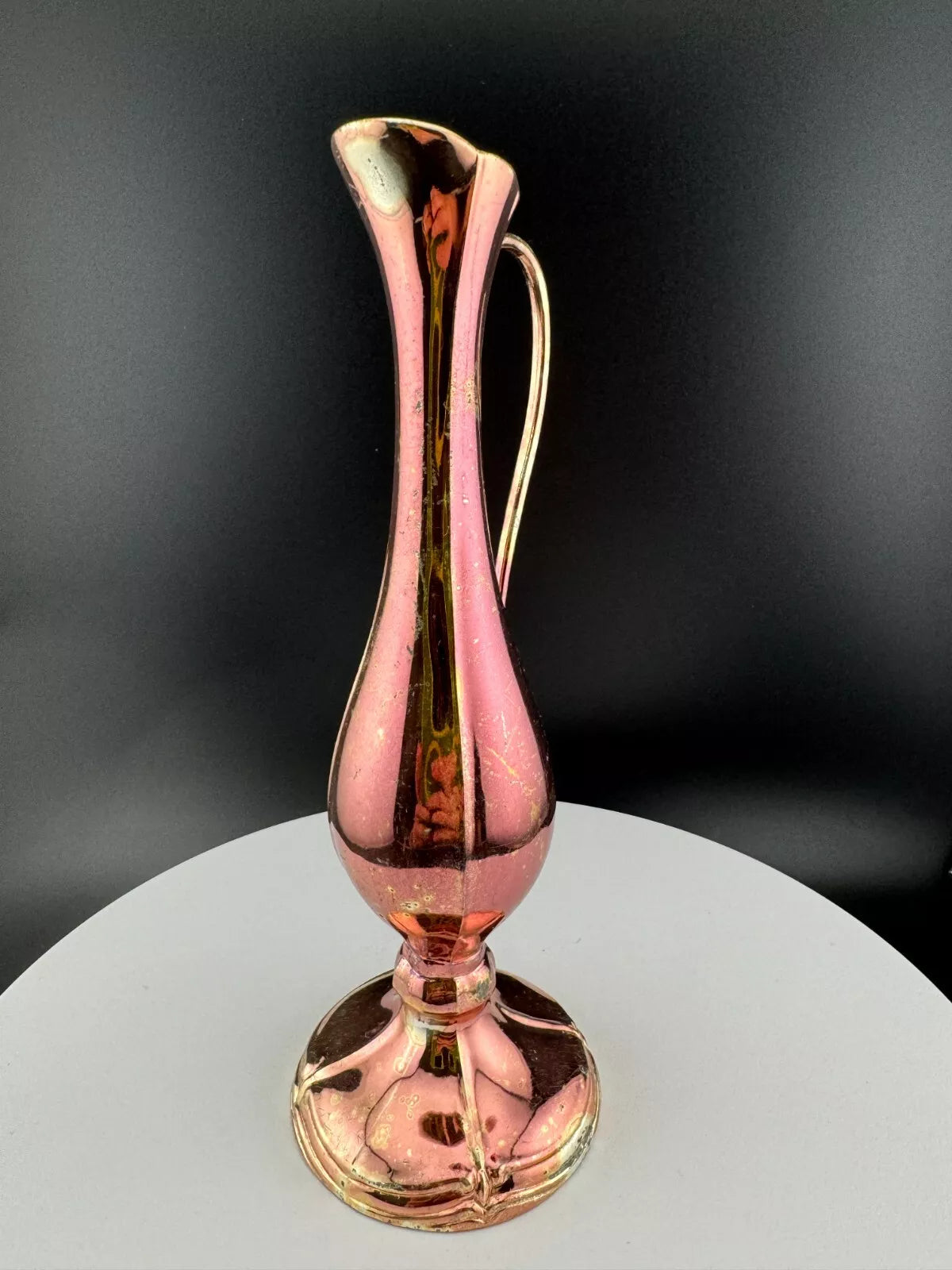 Vintage Silver Plated Bud Vase with Handle