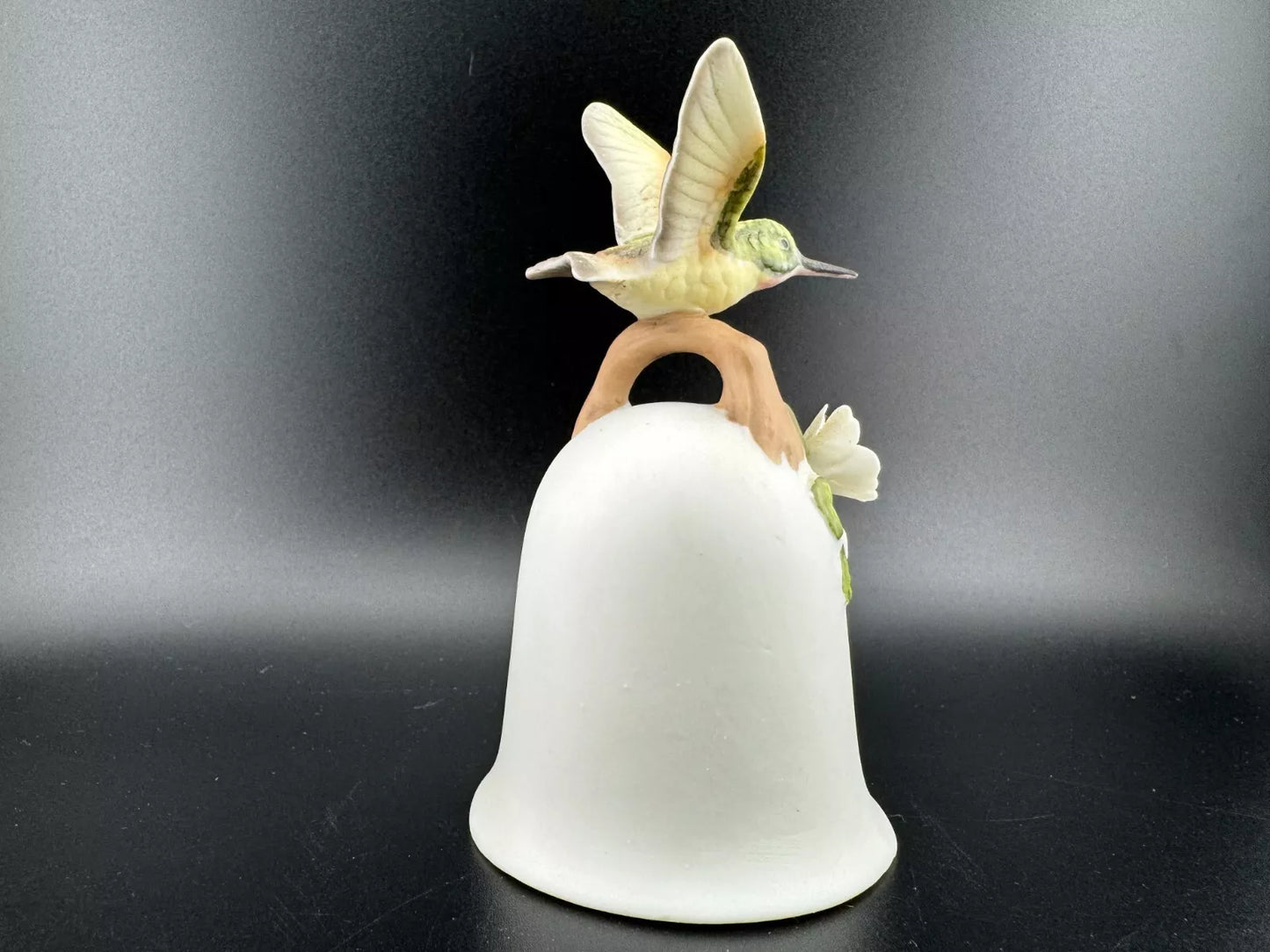 Enesco Porcelain Hummingbird Bell