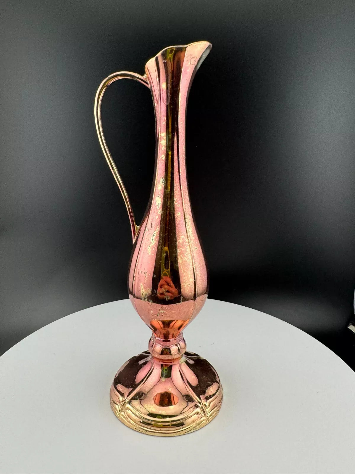 Vintage Silver Plated Bud Vase with Handle