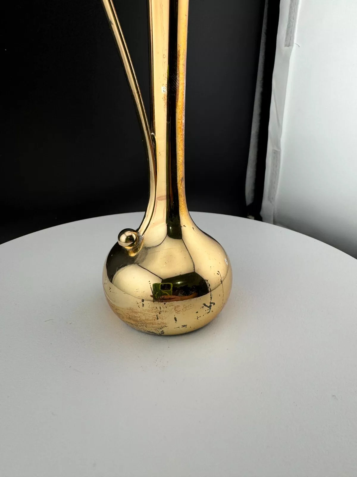Vintage Silver Plated Bud Vase with Handle
