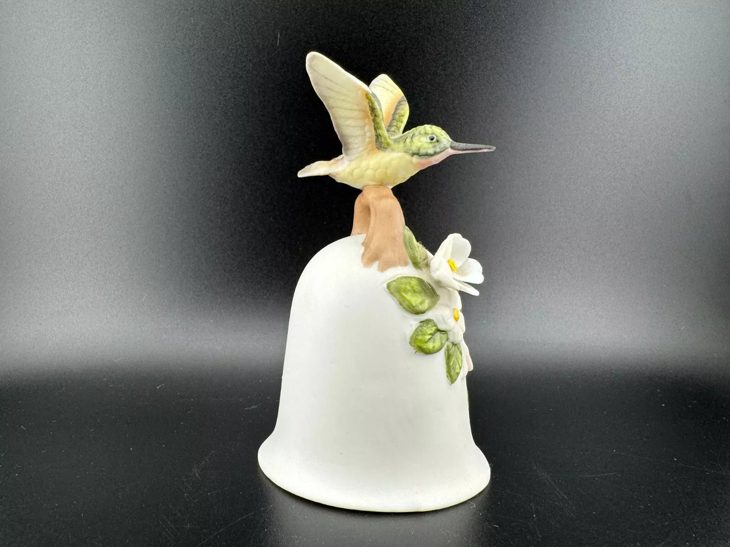 Enesco Porcelain Hummingbird Bell