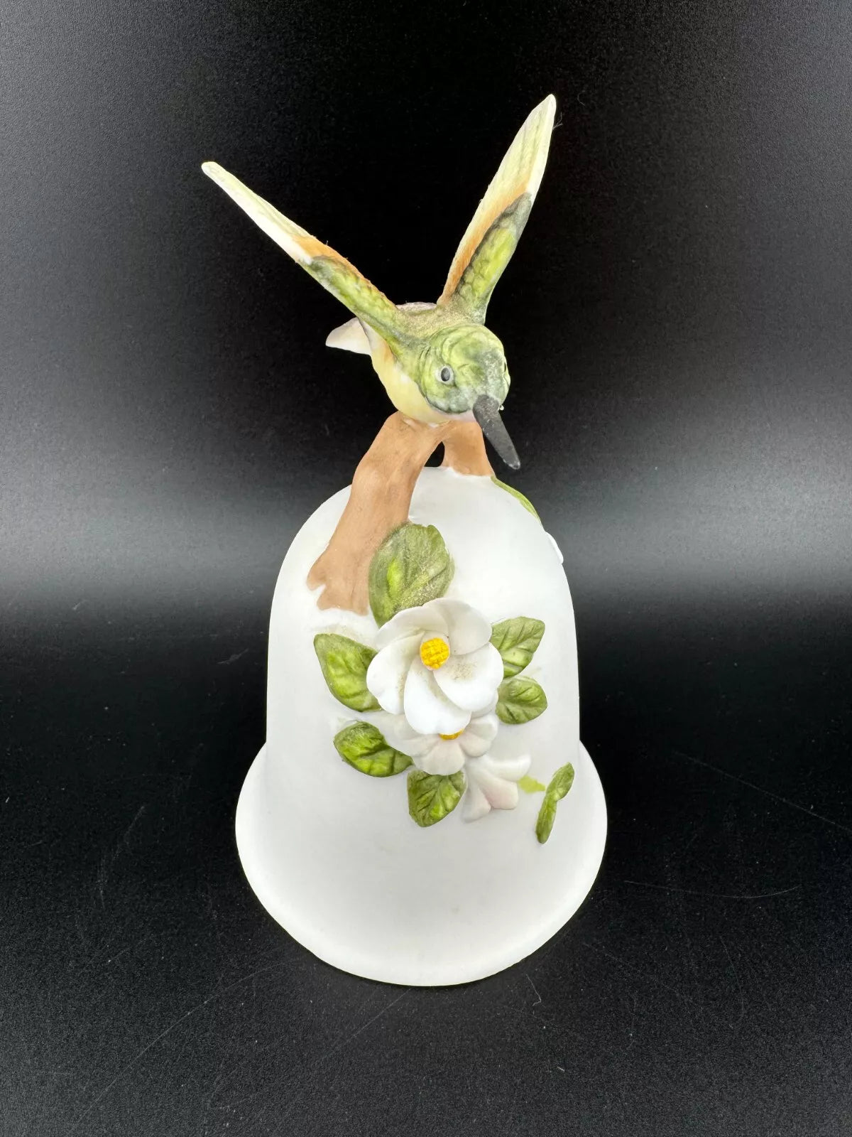 Enesco Porcelain Hummingbird Bell