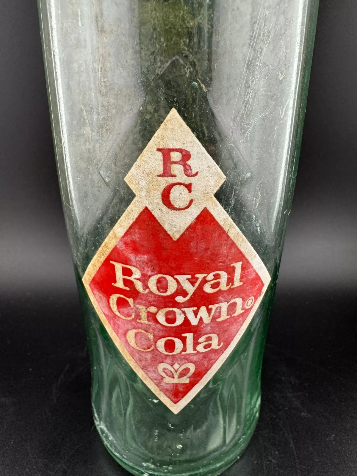 Vintage Glass RC Royal Crown Cola Pop Bottle