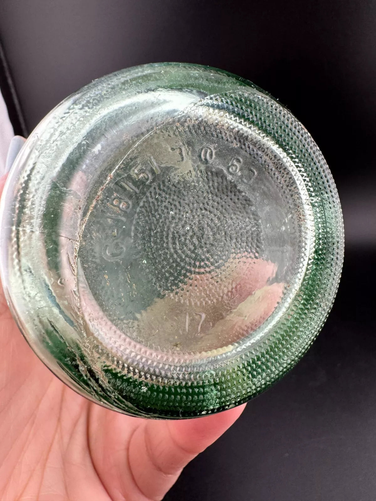 Vintage Glass RC Royal Crown Cola Pop Bottle