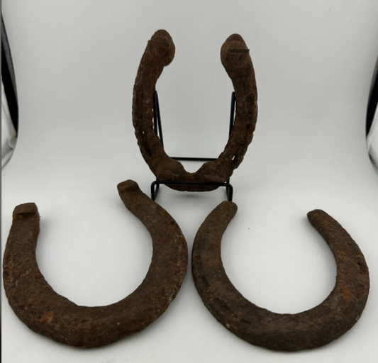 Primitive Rusty Horseshoes