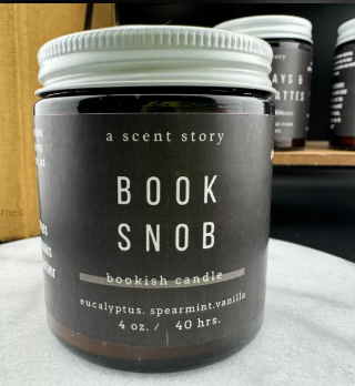 Bookish 4oz. Candle - Book Snob