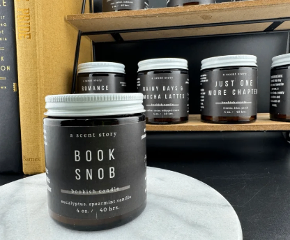 Book Snob - eucalyptus spearmint vanilla
