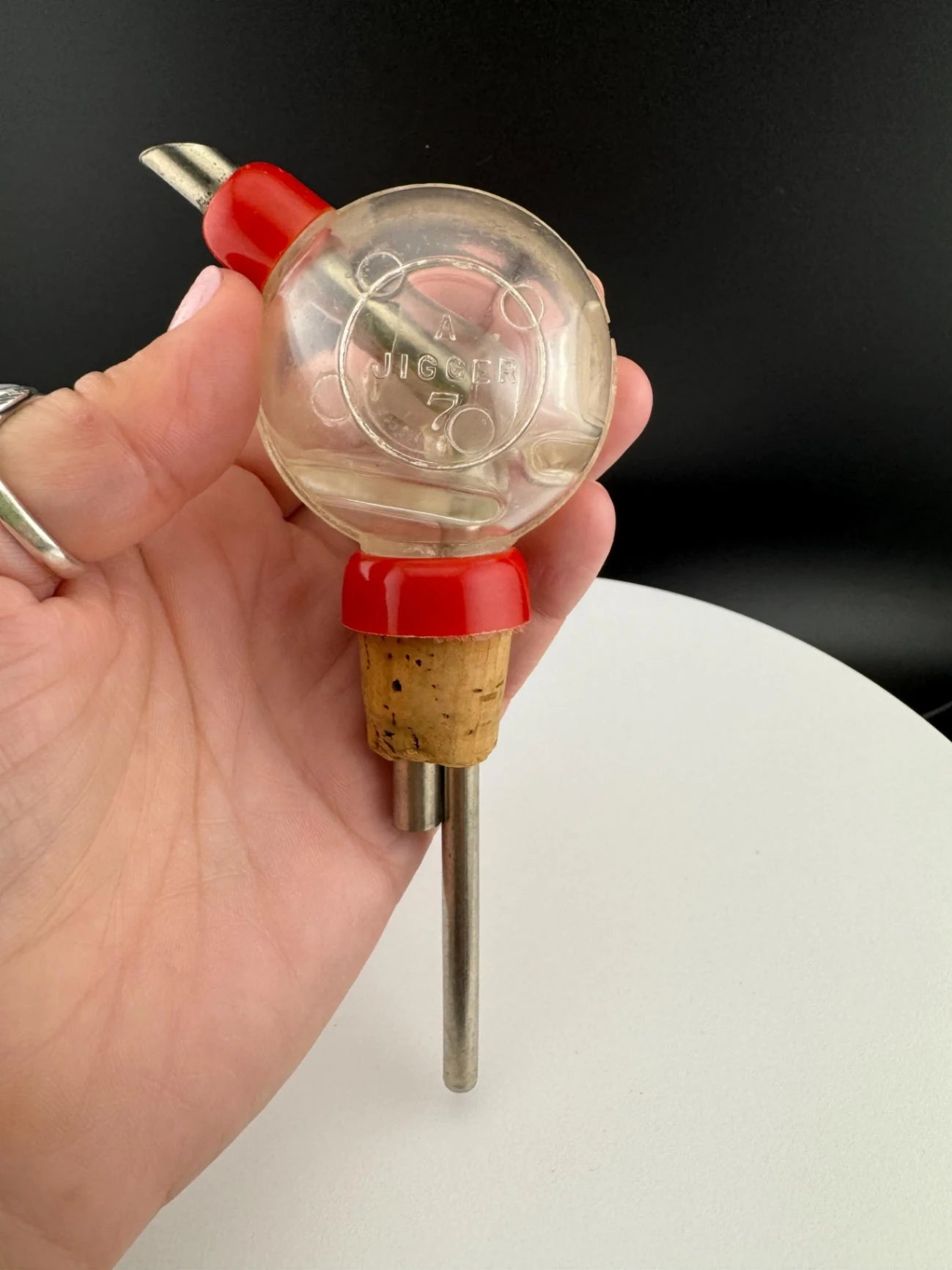 Vintage Bubble Sifon Jigger