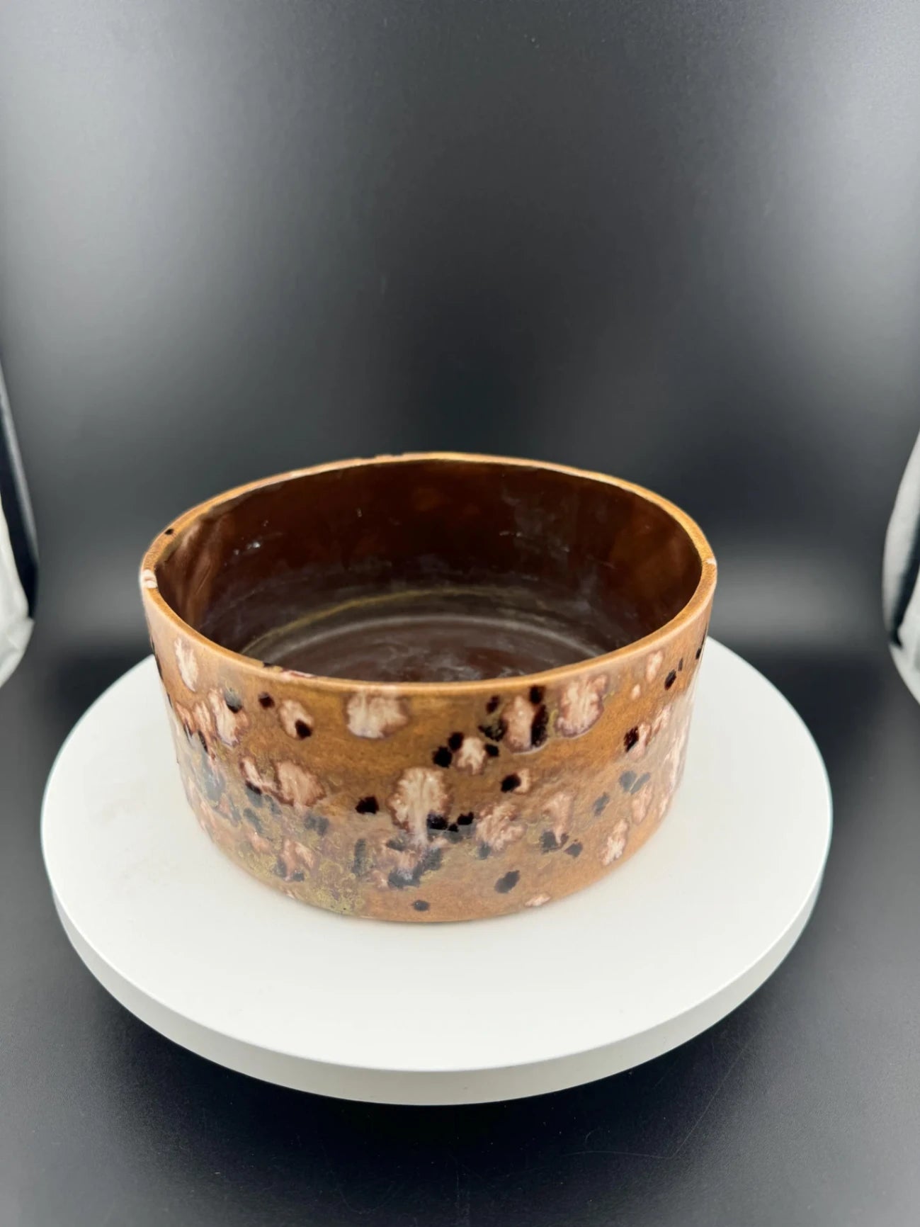 Decorative Glazed Ceramic Bowl or Planter
