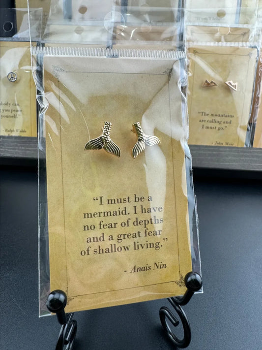 Anais Nin Mermaid Earrings