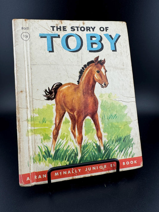 The Story of The Story of Toby by Jane Shearer Moore 1960 Rand McNally Junior Elf Book