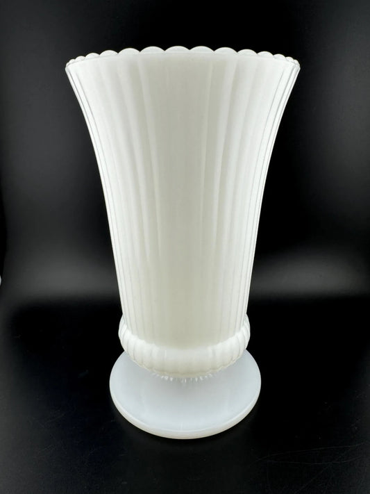 Vintage E.O. Brody Co. Milk Glass Vase