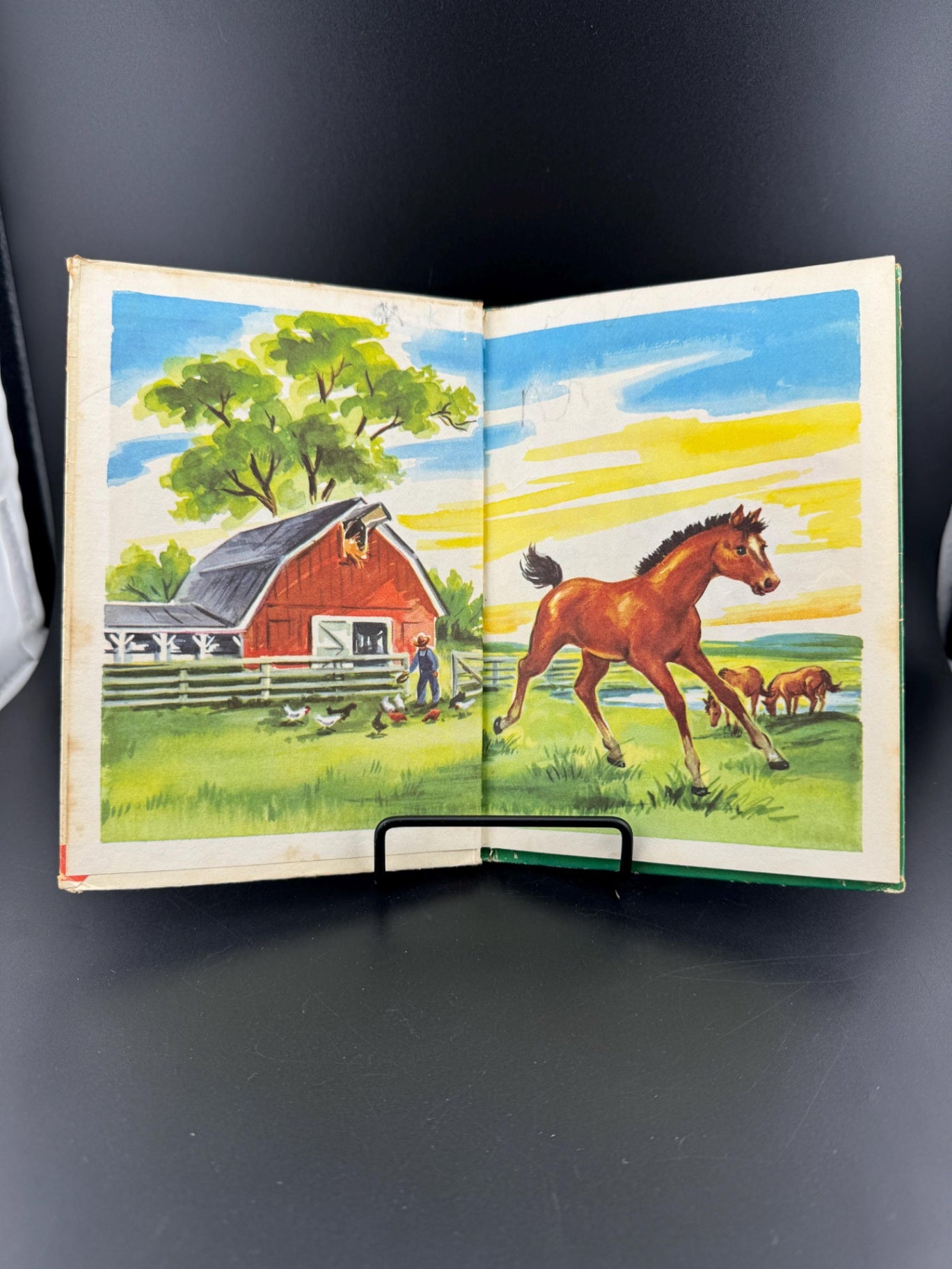 The Story of The Story of Toby by Jane Shearer Moore 1960 Rand McNally Junior Elf Book