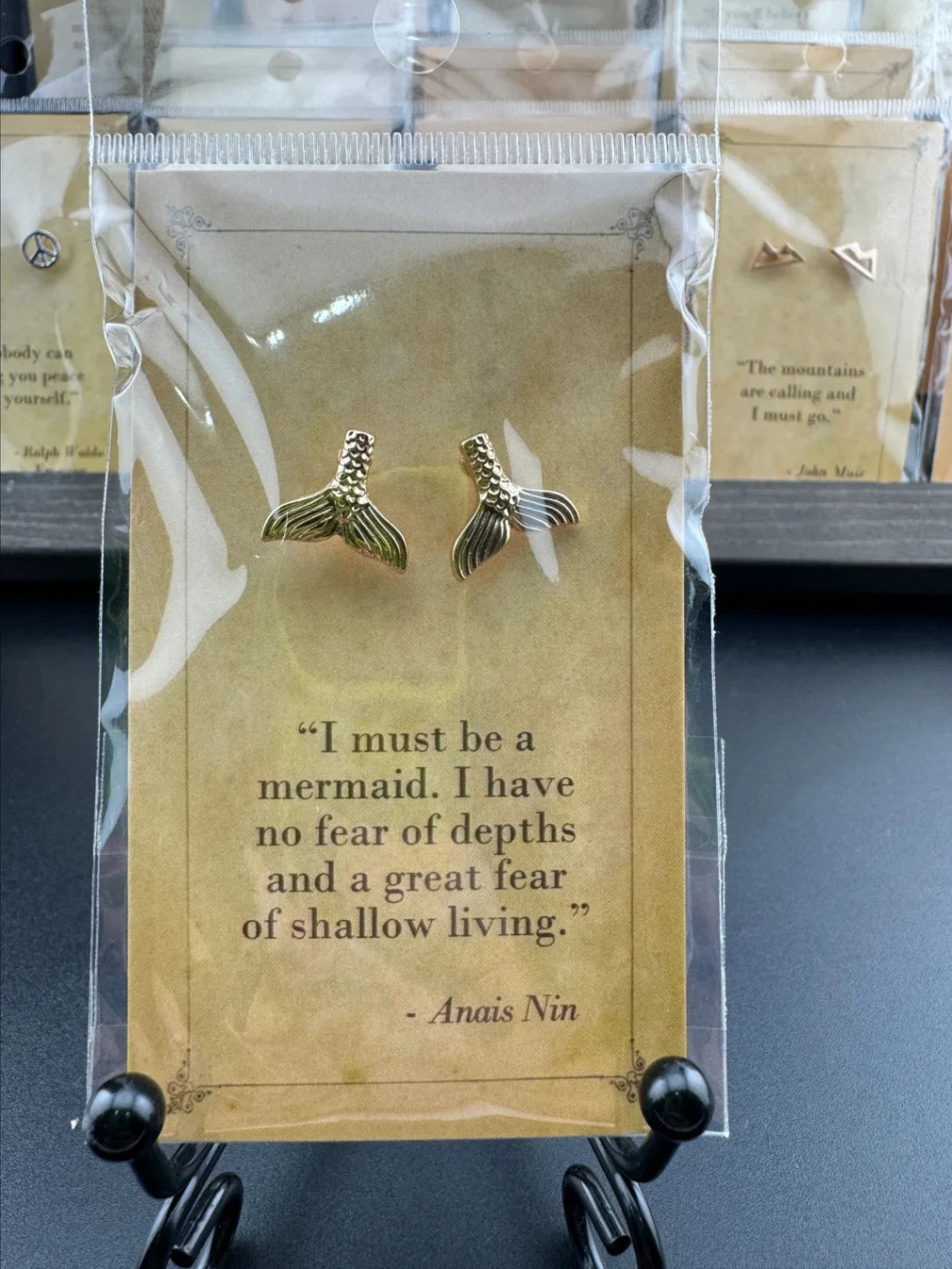 Anais Nin Mermaid Earrings