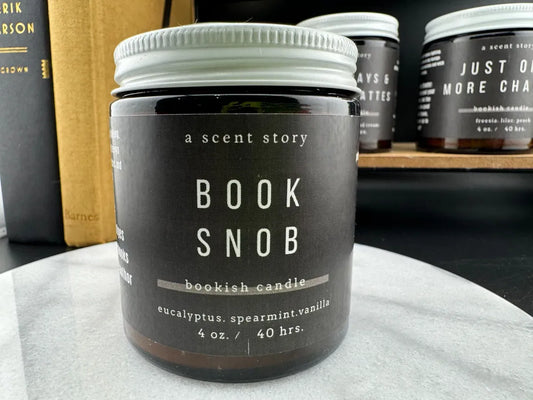 Book Snob - eucalyptus spearmint vanilla