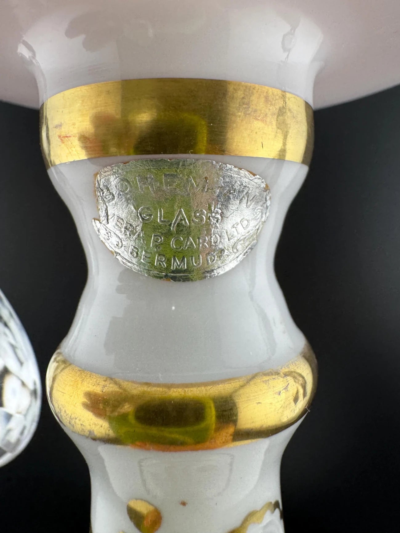 Stunning Pair of Bohemian Glass Lusters