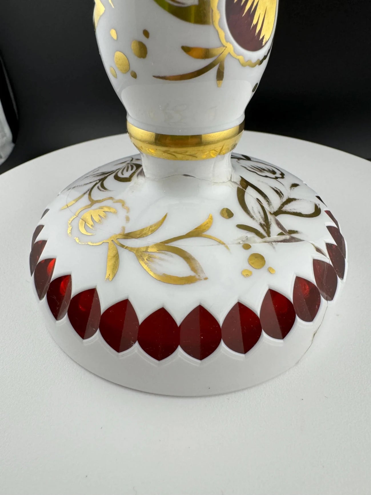 Stunning Pair of Bohemian Glass Lusters