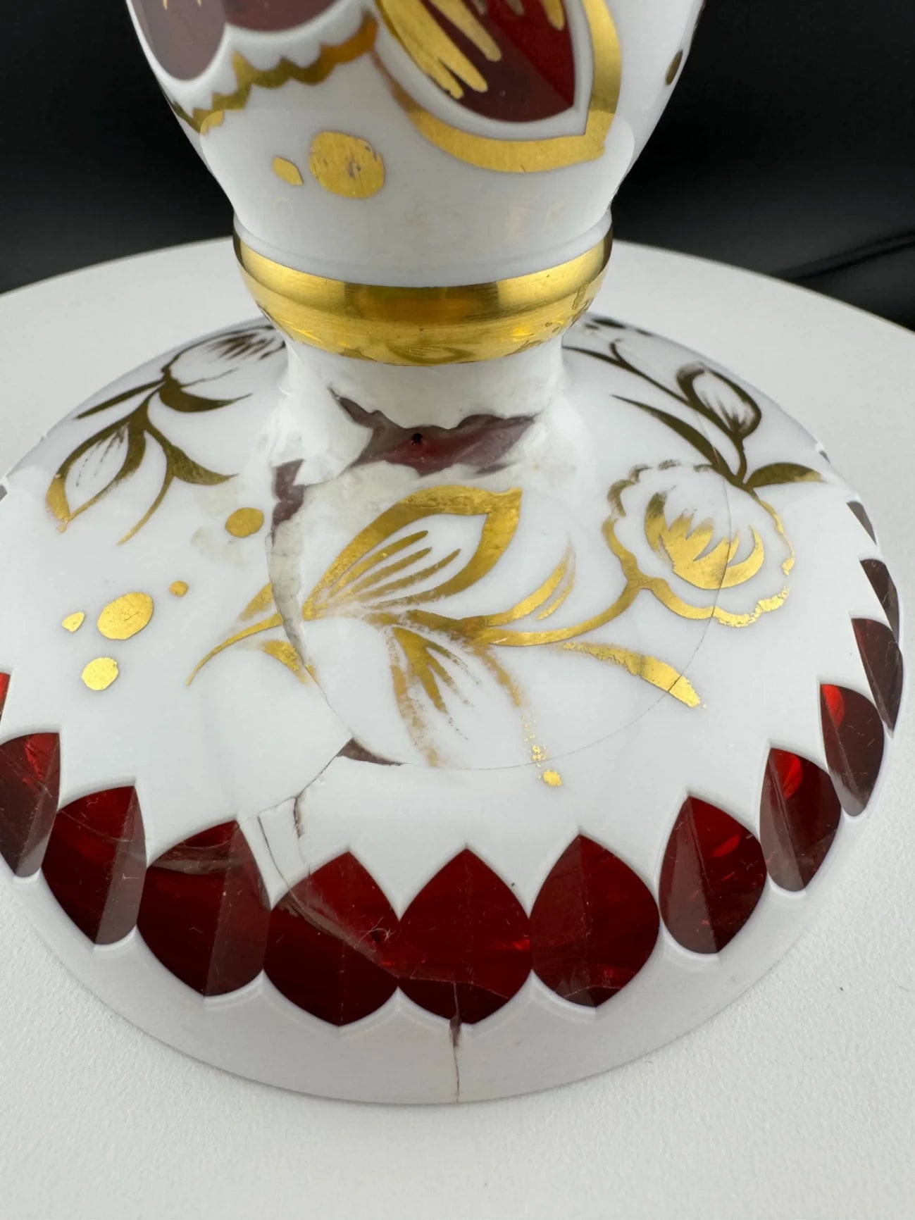 Stunning Pair of Bohemian Glass Lusters