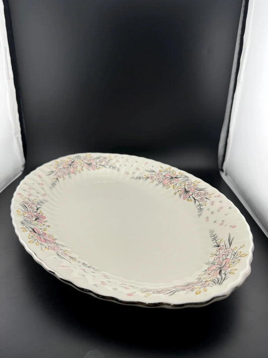 Mid Century Syracuse China Elizabeth Lily Pattern 14" Serving Platter