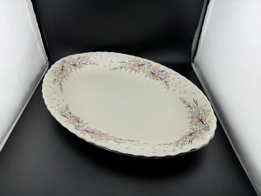 Mid Century Syracuse China Elizabeth Lily Pattern 14" Serving Platter