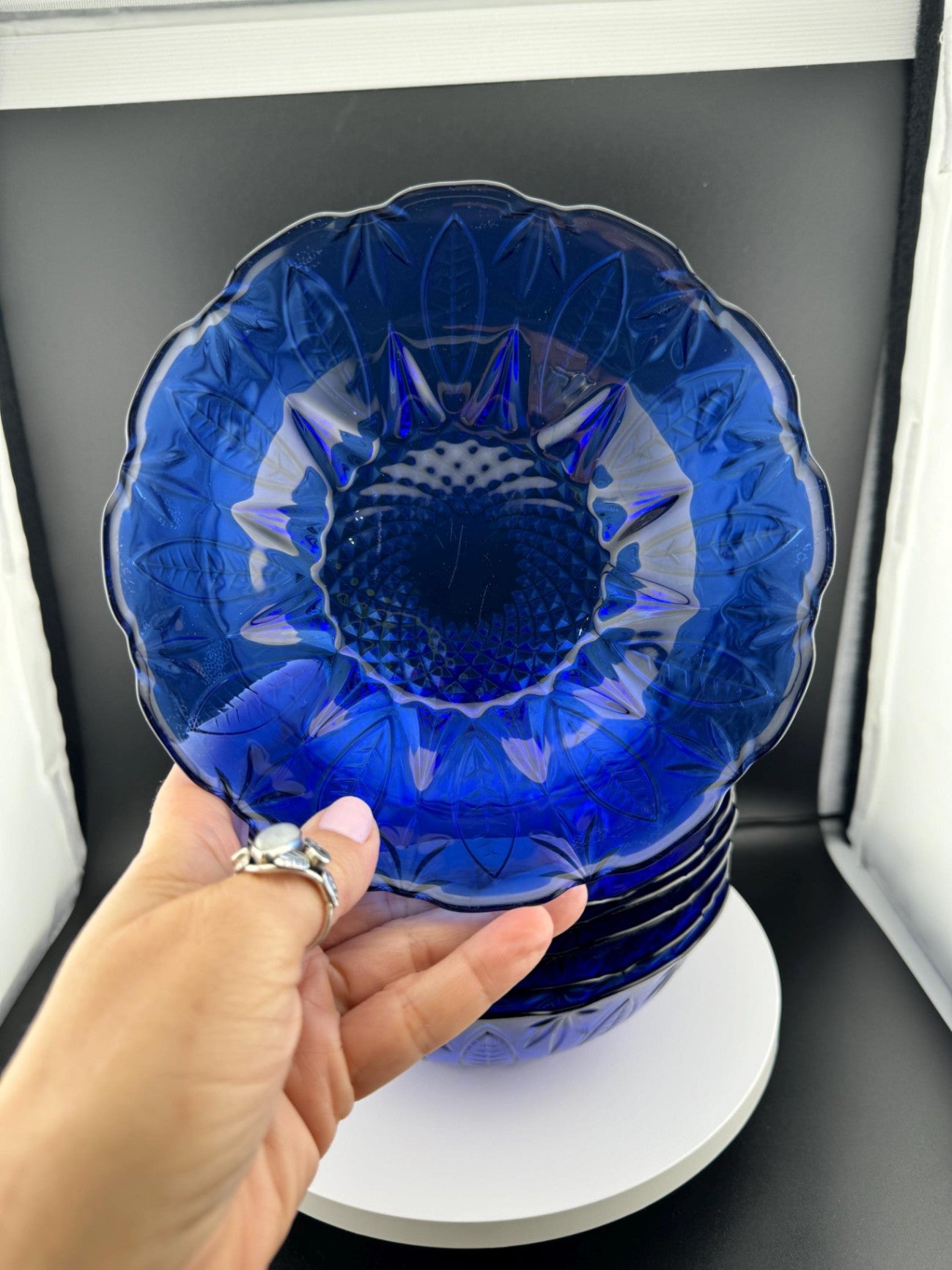 Vintage Avon Royal Sapphire Bowl
