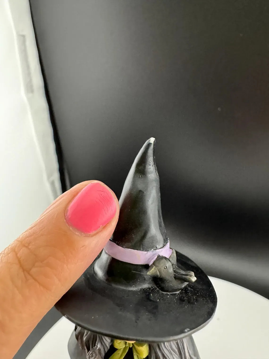 Witch with Pumpkin Tealight Candleholder by Heather Hykes