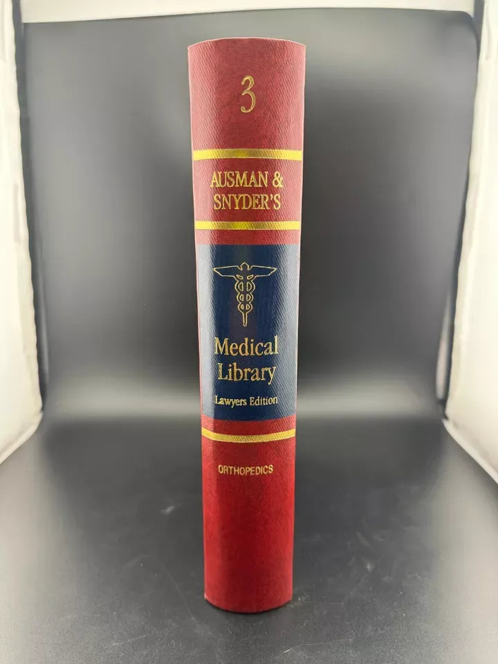 Ausman & Snyder's Medical Library Lawyers Edition, Book 3 - Hardcover