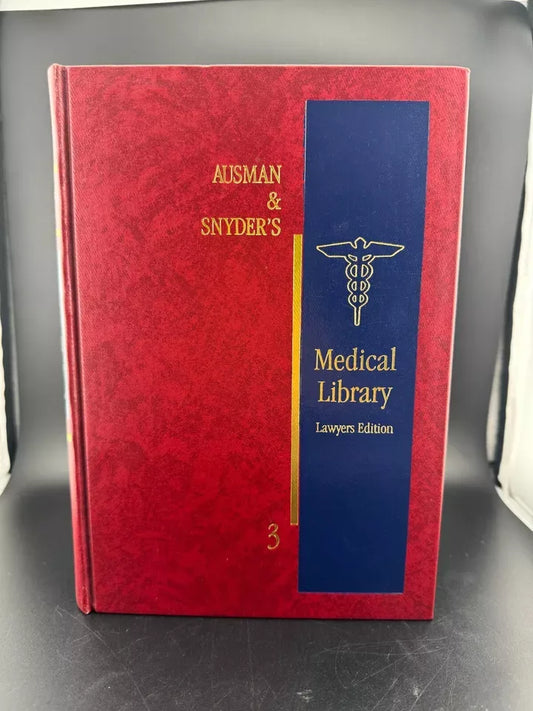 Ausman & Snyder's Medical Library Lawyers Edition, Book 3 - Hardcover