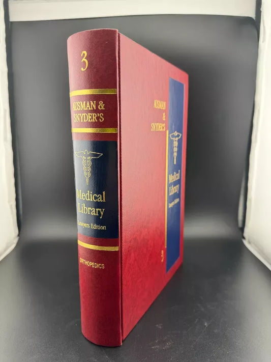 Ausman & Snyder's Medical Library Lawyers Edition, Book 3 - Hardcover