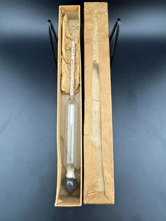 Vintage Glass Tube Saccharometer