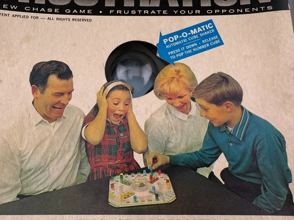 Kohner Bros. Frustration Board Game No. 310 Vintage 1964